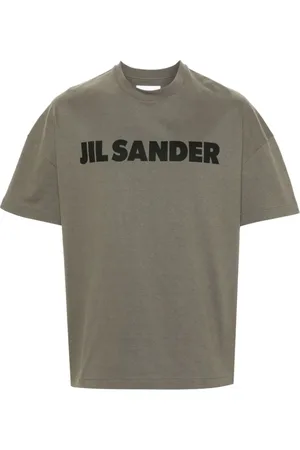 Jil Sander Heren, Tops, Groen, Maat: S Katoen
