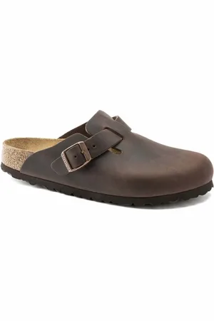 Birkenstock Dames, Schoenen, Bruin, Maat: 41 EU Leer