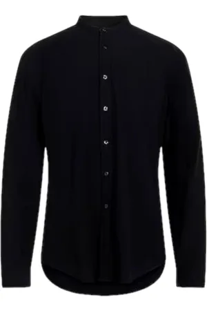 Liu Jo Heren, Overhemden, Zwart, Maat: 5XL