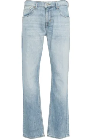 7 for all Mankind Heren, Jeans, Blauw, Maat: W30 Katoen