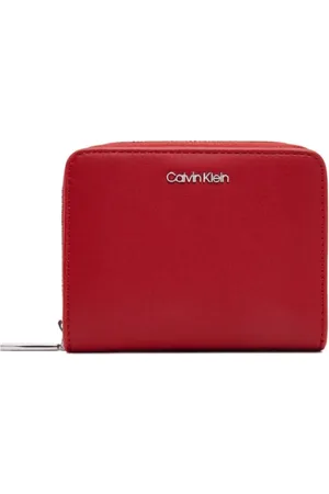Calvin Klein Dames, Accessoires, Rood, Maat: ONE Size Leer