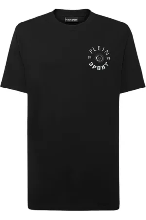 Philipp Plein Heren, Tops, Zwart, Maat: L Katoen