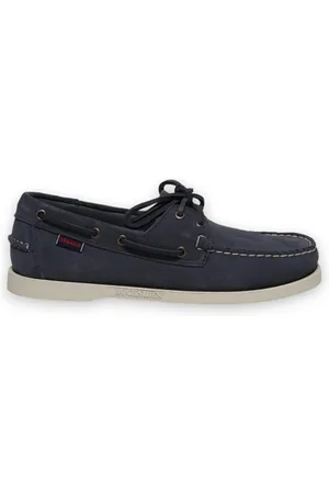 SEBAGO Heren, Schoenen, Blauw, Maat: 43 1/2 EU Suède