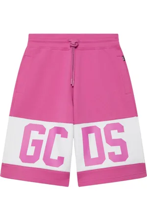 GCDS Dames, Korte broeken, Roze, Maat: 2XS Katoen