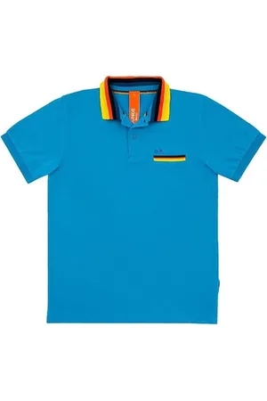 sun68 Heren, Tops, Blauw, Maat: S