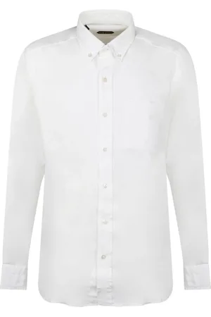 Tom Ford Heren, Overhemden, Wit, Maat: L