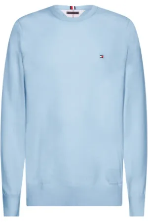 Tommy Hilfiger Heren, Sweatshirts & Hoodies, Blauw, Maat: L