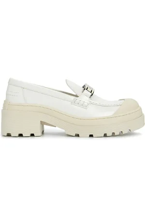Dior Dames, Schoenen, Wit, Maat: 36 EU Zijde