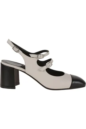 Carel Dames, Schoenen, Grijs, Maat: 36 EU Leer