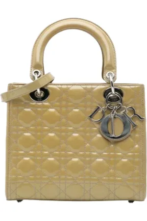 Dior Dames, Pre-owned, Bruin, Maat: ONE Size Leer