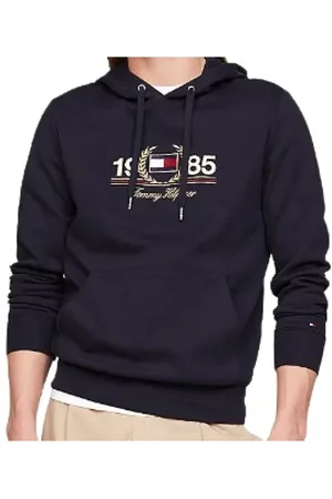 Tommy Hilfiger Heren, Sweatshirts & Hoodies, Blauw, Maat: M