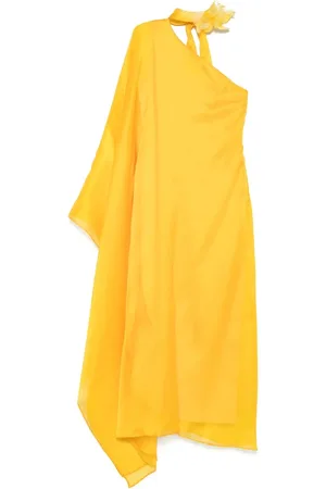 ‎Taller Marmo‎ Dames, Jurken, Geel, Maat: XS