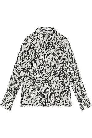 Patrizia Pepe Dames, Blouses & Shirts, Zwart, Maat: XS Katoen