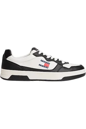 Tommy Hilfiger Heren, Schoenen, Zwart, Maat: 45 EU Leer