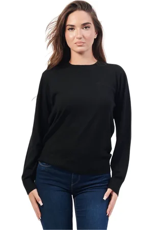 Armani Exchange Dames, Truien, Zwart, Maat: XS Wol