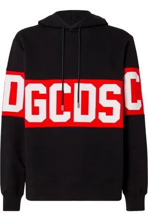 GCDS Heren, Sweatshirts & Hoodies, Zwart, Maat: L
