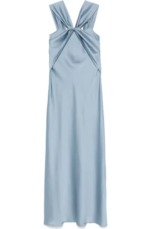 D.EXTERIOR Dames, Jurken, Blauw, Maat: XS Poliester