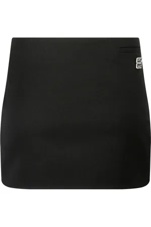 Givenchy Dames, Rokken, Zwart, Maat: S Wol
