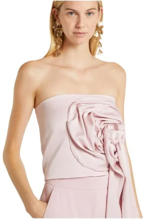 MARELLA Dames, Tops, Roze, Maat: S Satijn