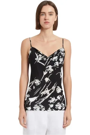 MARELLA Dames, Tops, Zwart, Maat: L