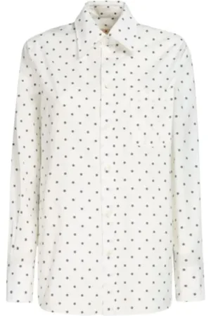 Marni Dames, Blouses & Shirts, Wit, Maat: XS