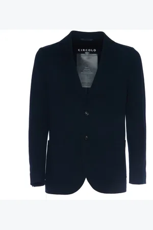 Circolo Heren, Jassen, Blauw, Maat: 4XL Katoen