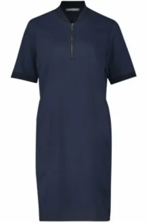 Betty & Co Dames, Jurken, Blauw, Maat: S