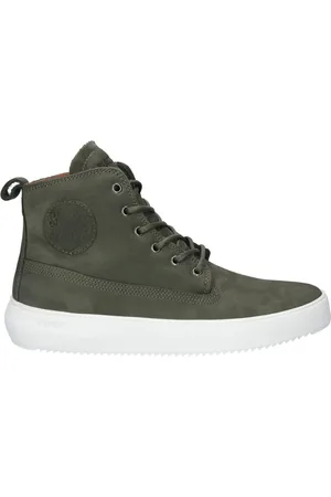 Blackstone Heren, Schoenen, Groen, Maat: 46 EU Leer