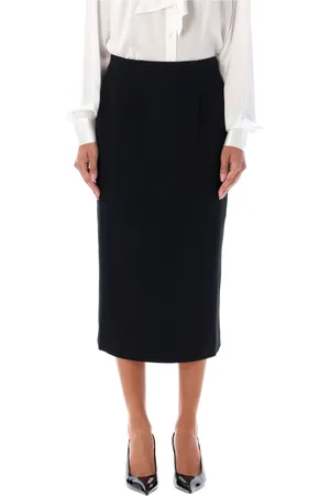 Alessandra Rich Dames, Rokken, Zwart, Maat: M Wol