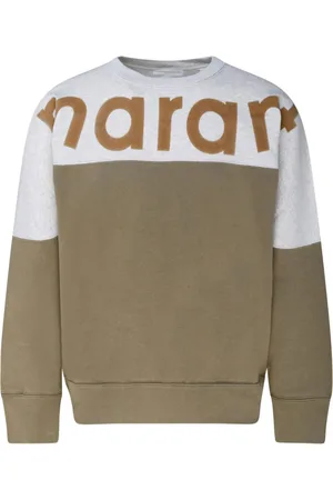 Isabel Marant Heren, Sweatshirts & Hoodies, Bruin, Maat: XL Katoen