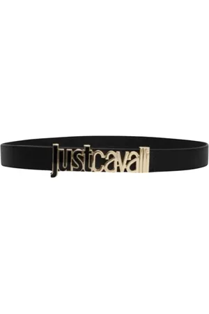 Roberto Cavalli Dames, Accessoires, Zwart, Maat: 75 CM Leer