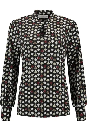 Helena hart Dames, Blouses & Shirts, Zwart, Maat: S