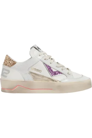 4b12 Dames, Schoenen, Wit, Maat: 37 EU Leer