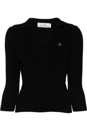 Vivienne Westwood Dames, Tops, Zwart, Maat: L