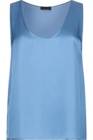 Liu Jo Dames, Tops, Blauw, Maat: S