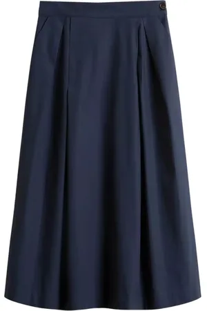 Woolrich Dames, Rokken, Blauw, Maat: M Katoen