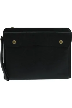 Burberry Dames, Pre-owned, Zwart, Maat: ONE Size Leer