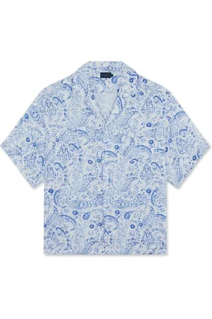 Paul & Shark Heren, Overhemden, Blauw, Maat: L Linnen