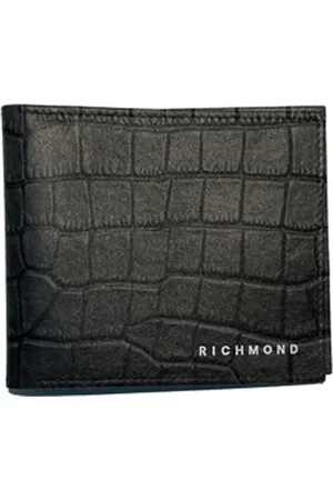 John Richmond Unisex, Accessoires, Zwart, Maat: ONE Size Leer