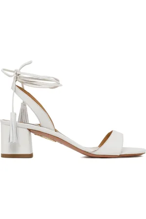 Aquazzura Dames, Schoenen, Wit, Maat: 36 EU Suède