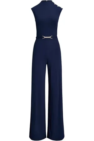 Ralph Lauren Dames, Jumpsuits & Playsuits, Blauw, Maat: L