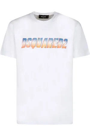 Dsquared2 Heren, Tops, Wit, Maat: M Katoen