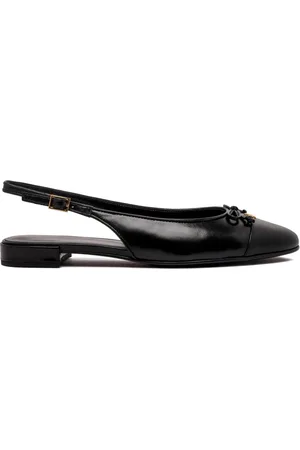 Tory Burch Dames, Schoenen, Zwart, Maat: 40 EU Leer