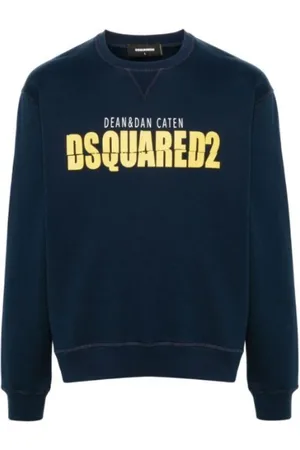 Dsquared2 Heren, Sweatshirts & Hoodies, Blauw, Maat: M
