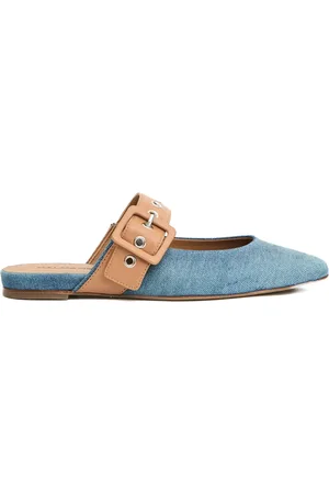 HALMANERA Dames, Schoenen, Blauw, Maat: 36 EU Denim