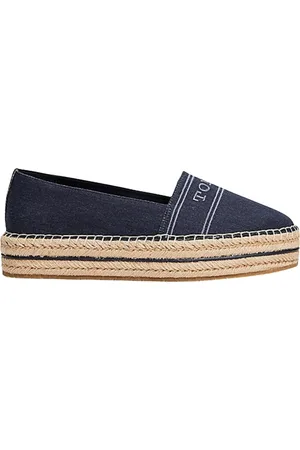 Tommy Hilfiger Dames, Schoenen, Blauw, Maat: 38 EU Denim
