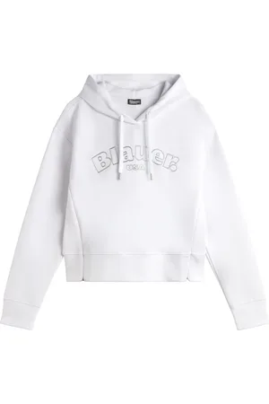 Blauer Dames, Sweatshirts & Hoodies, Wit, Maat: L