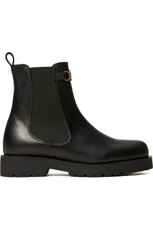 Twin-Set Dames, Schoenen, Zwart, Maat: 38 EU Leer