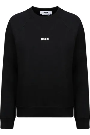 Msgm Dames, Sweatshirts & Hoodies, Zwart, Maat: S Katoen