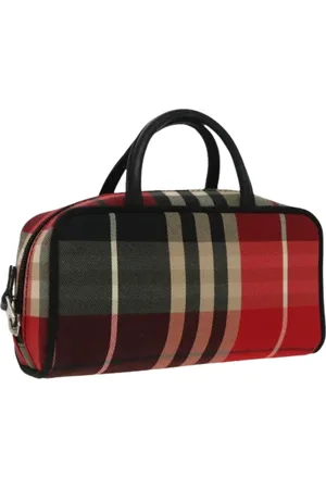 Burberry Dames, Pre-owned, Rood, Maat: ONE Size